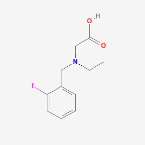 molecular formula C11H14INO2 B7933062 [Ethyl-(2-iodo-benzyl)-amino]-acetic acid 