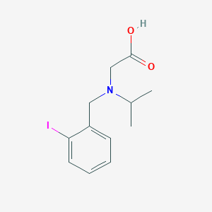 molecular formula C12H16INO2 B7933065 [(2-Iodo-benzyl)-isopropyl-amino]-acetic acid 