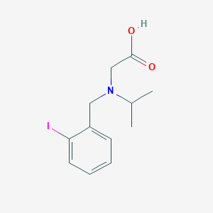 [(2-Iodo-benzyl)-isopropyl-amino]-acetic acid