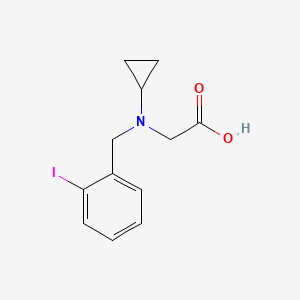 [Cyclopropyl-(2-iodo-benzyl)-amino]-acetic acid