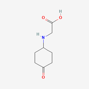 molecular formula C8H13NO3 B7933450 (4-Oxo-cyclohexylamino)-acetic acid 