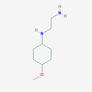 molecular formula C9H20N2O B7933468 N1-(4-Methoxycyclohexyl)ethane-1,2-diamine 