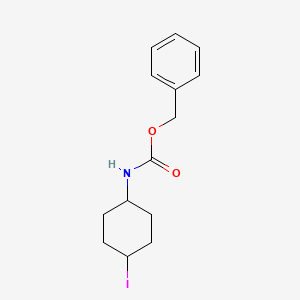molecular formula C14H18INO2 B7933475 Benzyl (4-iodocyclohexyl)carbamate 