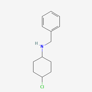 molecular formula C13H18ClN B7933482 Benzyl-(4-chloro-cyclohexyl)-amine 