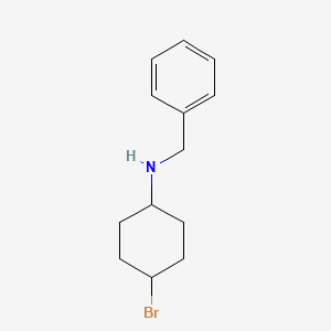 Benzyl-(4-bromo-cyclohexyl)-amine
