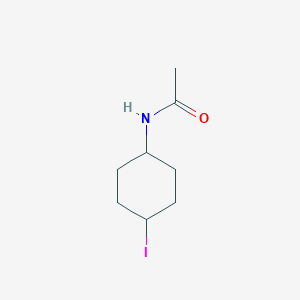 molecular formula C8H14INO B7933508 N-(4-Iodo-cyclohexyl)-acetamide 