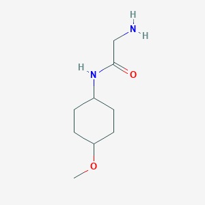 2-Amino-N-(4-methoxy-cyclohexyl)-acetamide