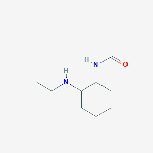 molecular formula C10H20N2O B7933581 N-(2-Ethylamino-cyclohexyl)-acetamide 