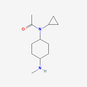 N-Cyclopropyl-N-(4-methylamino-cyclohexyl)-acetamide