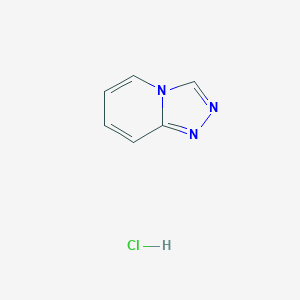 molecular formula C6H6ClN3 B7933859 [1,2,4]Triazolo[4,3-a]pyridine;hydrochloride 