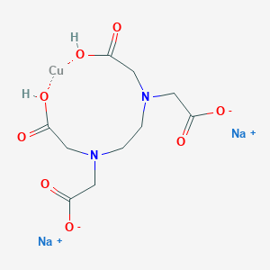 molecular formula C10H12CuN2Na2O8 B079339 Copper disodium ethylenediaminetetraacetate CAS No. 14025-15-1