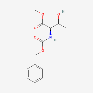 molecular formula C13H17NO5 B7934218 methyl (2R)-3-hydroxy-2-(phenylmethoxycarbonylamino)butanoate 