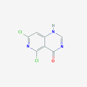 molecular formula C7H3Cl2N3O B7934283 CID 58092955 