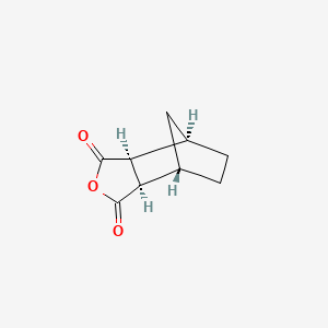 molecular formula C9H10O3 B7934374 (3aR,4S,7R,7aS)-Hexahydro-4,7-methanoisobenzofuran-1,3-dione CAS No. 17812-27-0