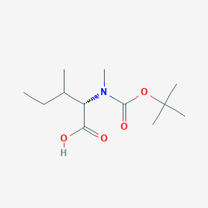 molecular formula C12H23NO4 B7934408 Boc-N-Me-Allo-Ile-OH 