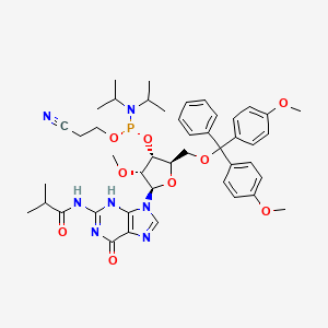 molecular formula C45H56N7O9P B7934424 CID 15858695 