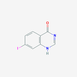 molecular formula C8H5IN2O B7934434 7-iodo-1H-quinazolin-4-one 