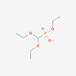 molecular formula C7H17O4P B7934443 [Ethoxy-[ethoxy(oxido)phosphaniumyl]methoxy]ethane 