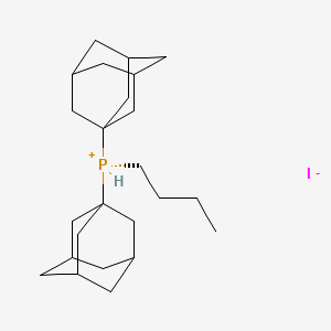 molecular formula C24H40IP B7934474 N-Butyl-DI-(1-adamantyl)phosphonium iodide 