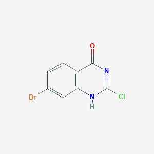molecular formula C8H4BrClN2O B7934506 CID 34181726 
