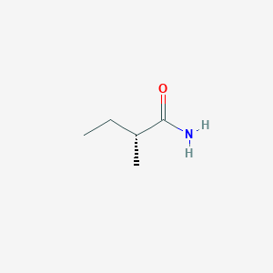 molecular formula C5H11NO B7934579 (R)-2-Methylbutanamide 