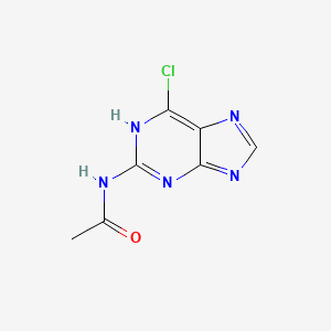 molecular formula C7H6ClN5O B7934659 CID 4642412 