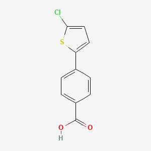 B7934737 4-(5-Chlorothiophen-2-YL)benzoic acid CAS No. 370864-78-1