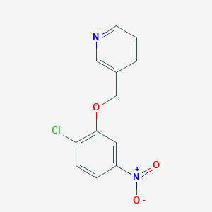 3-(2-Chloro-5-nitrophenoxymethyl)pyridine