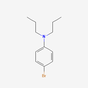 molecular formula C12H18BrN B7934924 4-Bromo-N,N-dipropylbenzenamine 