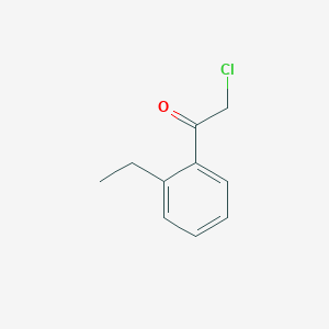 molecular formula C10H11ClO B7934932 2-Chloro-1-(2-ethylphenyl)ethanone 