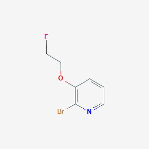 molecular formula C7H7BrFNO B7935072 2-溴-3-(2-氟乙氧基)吡啶 