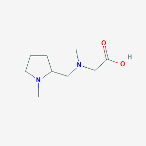 [Methyl-(1-methyl-pyrrolidin-2-ylmethyl)-amino]-acetic acid