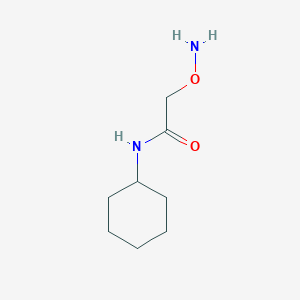 molecular formula C8H16N2O2 B7935235 2-(氨基氧基)-N-环己基乙酰胺 