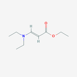 molecular formula C9H17NO2 B079353 3-(二乙氨基)丙烯酸乙酯 CAS No. 13894-28-5