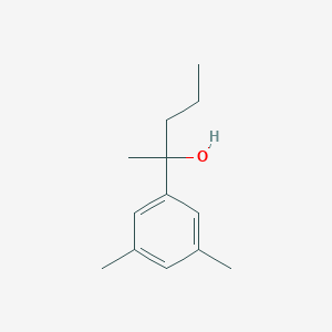 molecular formula C13H20O B7935318 2-(3,5-Dimethylphenyl)-2-pentanol 