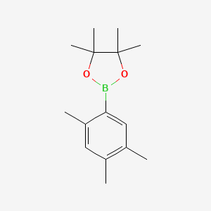 molecular formula C15H23BO2 B7935366 4,4,5,5-Tetramethyl-2-(2,4,5-trimethylphenyl)-1,3,2-dioxaborolane 