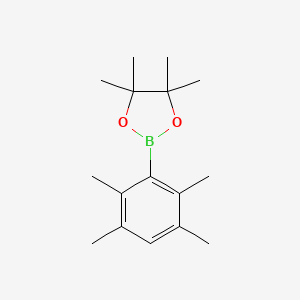 4,4,5,5-Tetramethyl-2-(2,3,5,6-tetramethylphenyl)-1,3,2-dioxaborolane