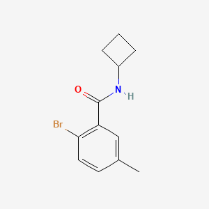 2-Bromo-N-cyclobutyl-5-methylbenzamide