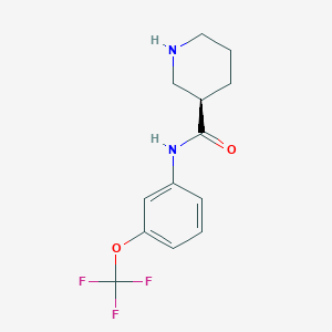 (R)-N-(3-(trifluoromethoxy)phenyl)piperidine-3-carboxamide