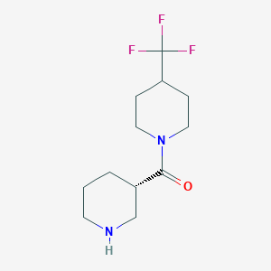 (S)-Piperidin-3-yl(4-(trifluoromethyl)piperidin-1-yl)methanone