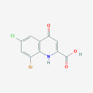 molecular formula C10H5BrClNO3 B7935743 Namiki bbv-43929929 