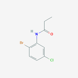 N-(2-Bromo-5-chlorophenyl)propionamide