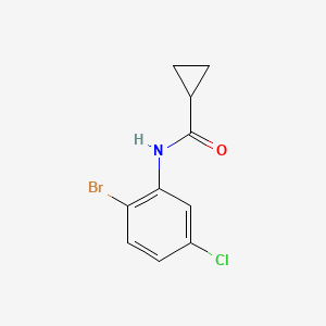 N-(2-Bromo-5-chlorophenyl)cyclopropanecarboxamide