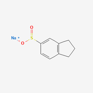 sodium 2,3-dihydro-1H-indene-5-sulfinate