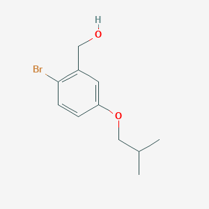 (2-Bromo-5-isobutoxyphenyl)methanol