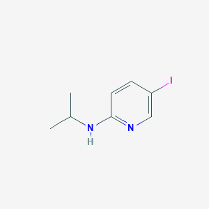 molecular formula C8H11IN2 B7936421 (5-Iodopyridin-2-yl)isopropylamine 