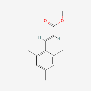 molecular formula C13H16O2 B7936430 Methyl (E)-3-mesitylacrylate 