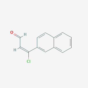 (E)-3-chloro-3-naphthalen-2-ylprop-2-enal