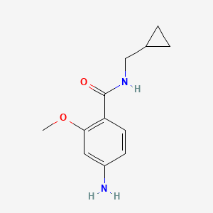 4-Amino-N-(cyclopropylmethyl)-2-methoxybenzamide