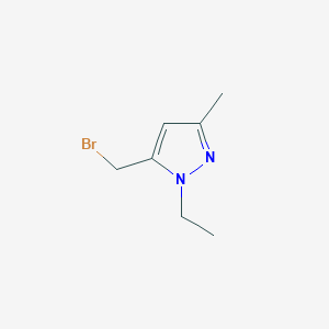 5-(bromomethyl)-1-ethyl-3-methyl-1H-pyrazole